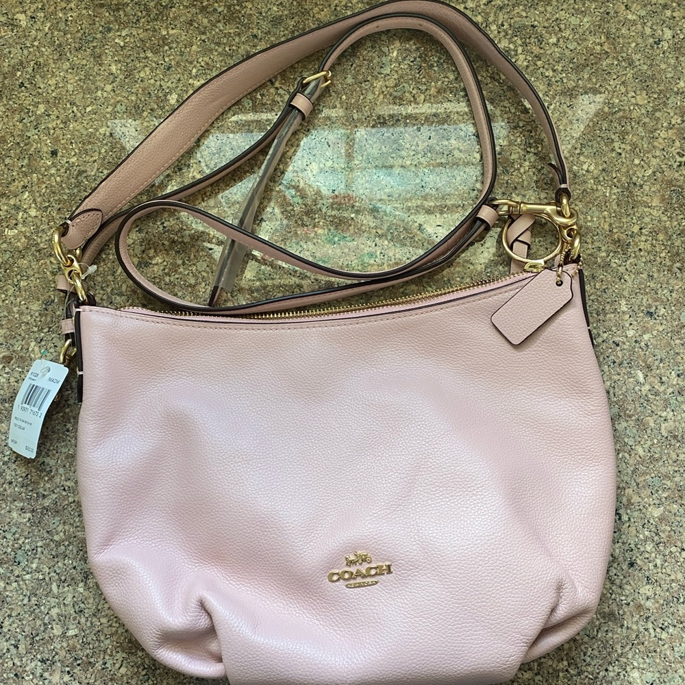 Coach- pink small handbag